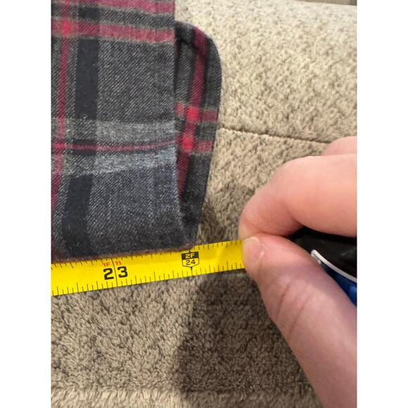 Ralph Lauren XXL Red and Black Checkered Long-Sleeve Shirt - Picture 5 of 5